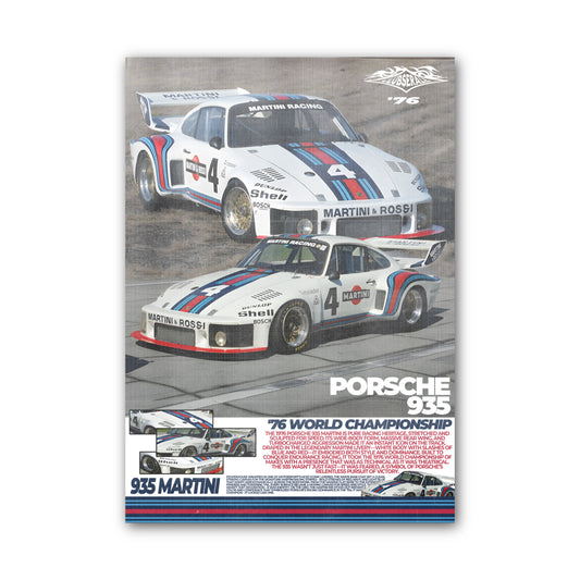 Porsche 935 Martini Poster