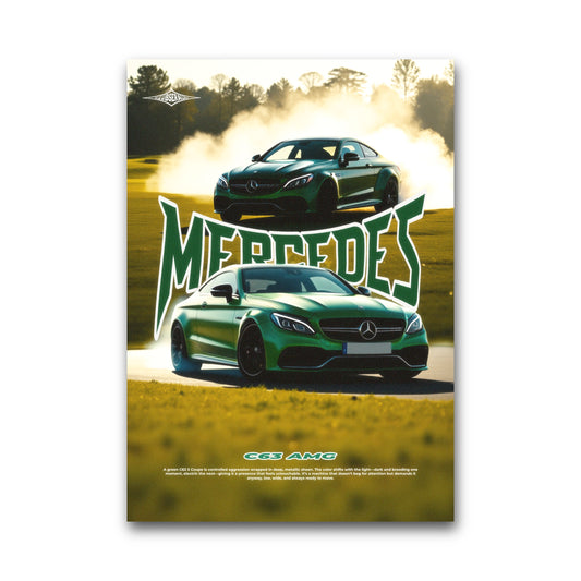 C63 Coupe Poster