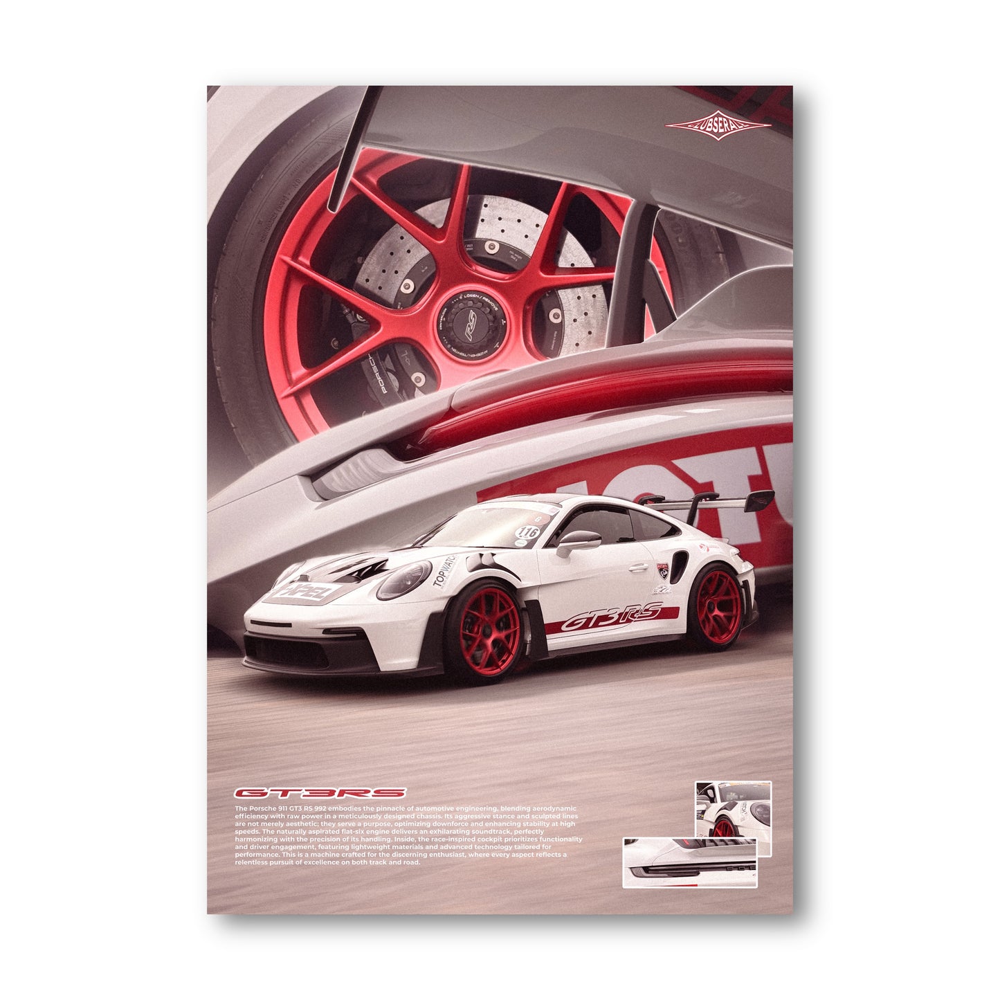 GT3 RS Poster