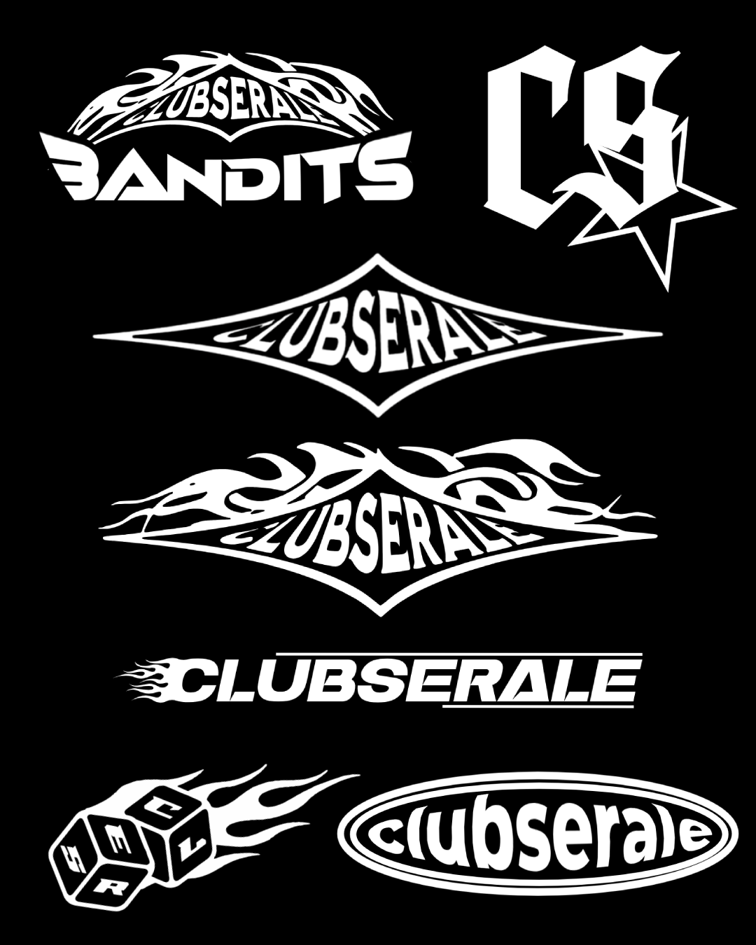 Clubserale Logo Vinyl Pack 1