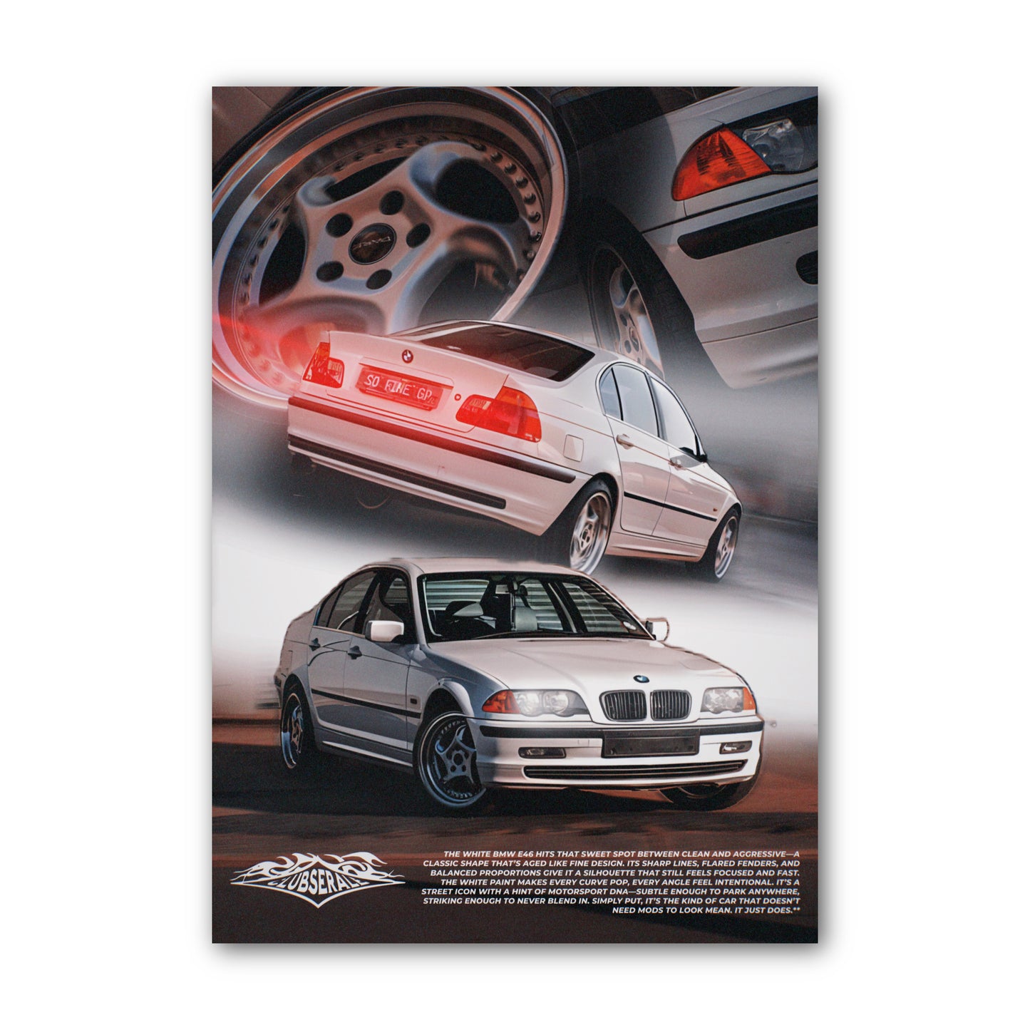 Custom e46 Posters