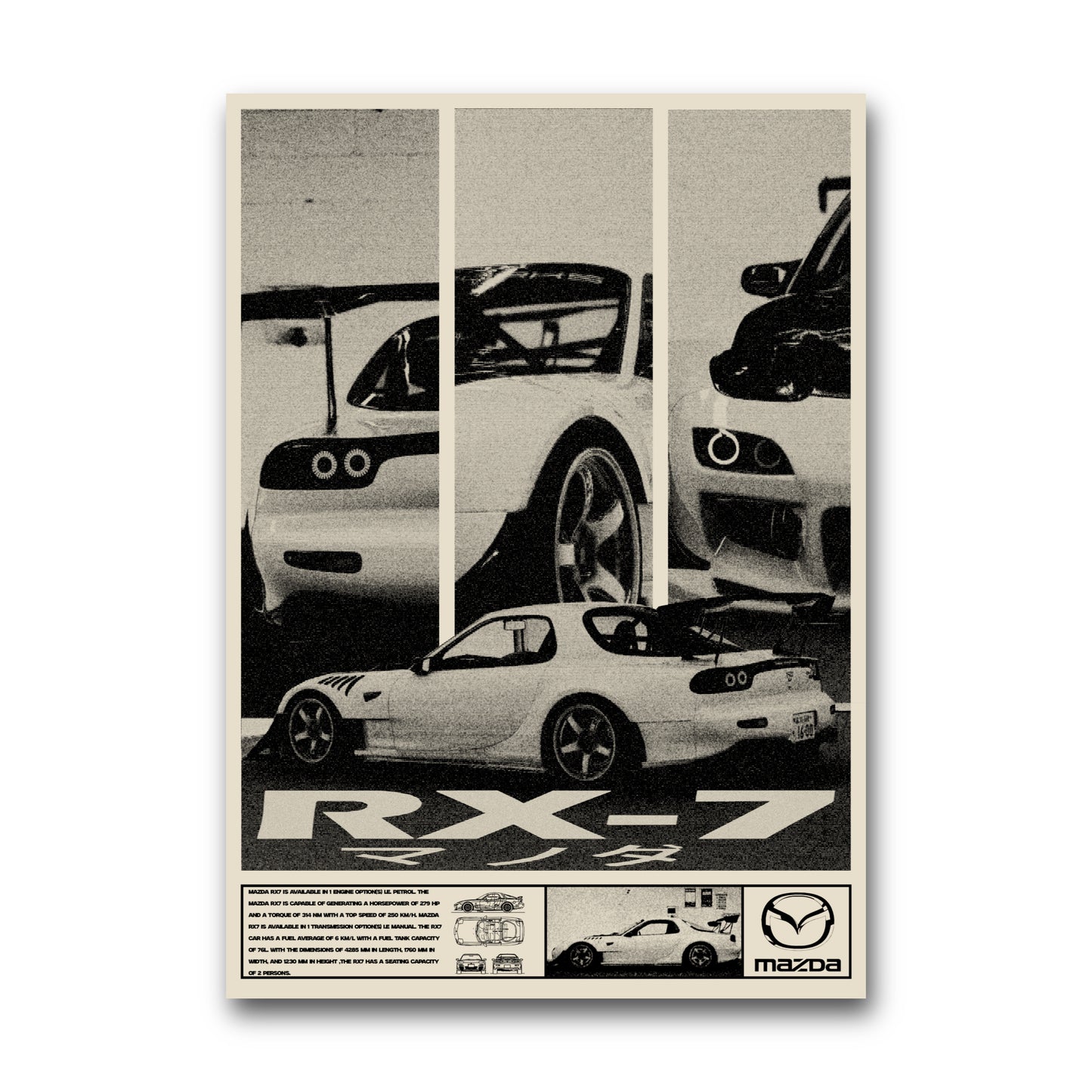 RX-7 Poster
