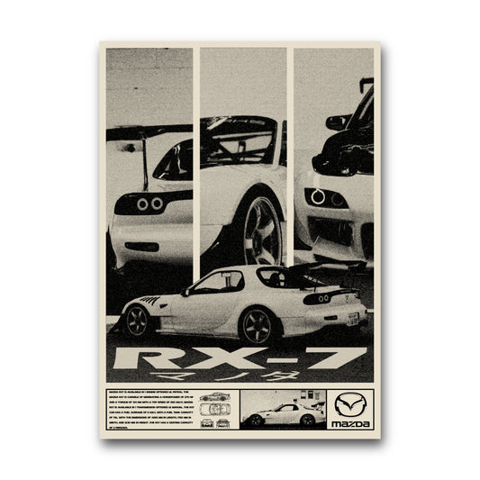 RX-7 Poster