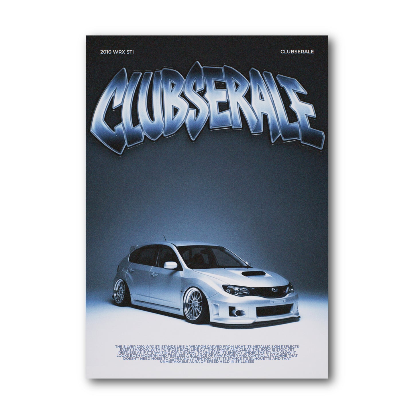 UNDRGND Impreza Poster