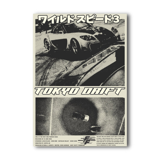 Tokyo Drift Poster