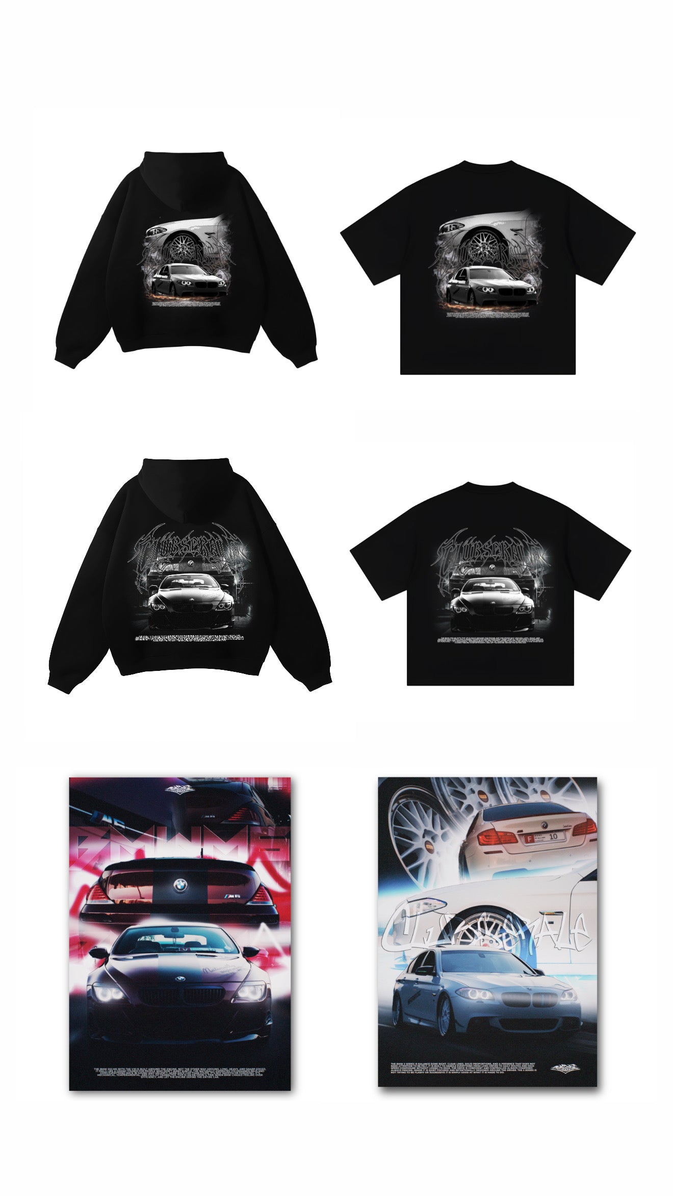 Custom BMW merch