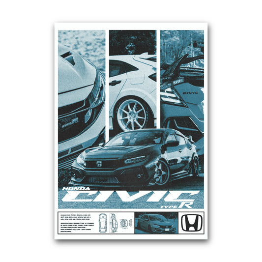Civic Type-R Poster
