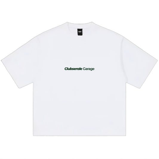 Clubserale Garage Tee (White)