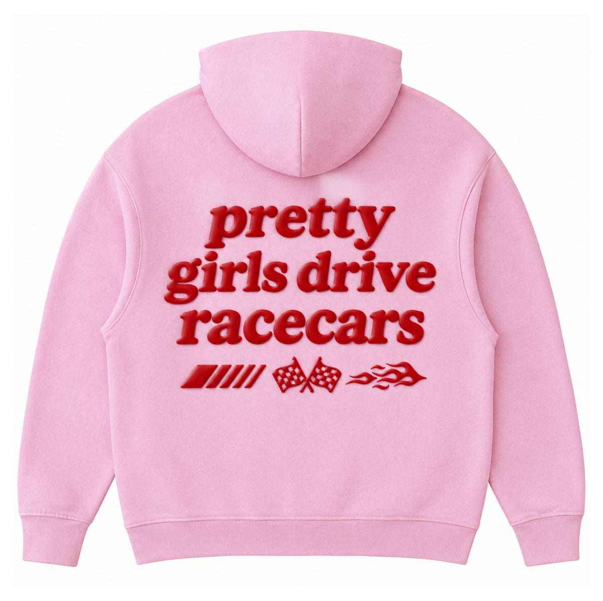 Racer Girl Hoodie (Pink)