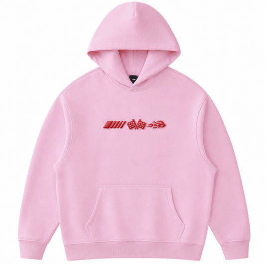Racer Girl Hoodie (Pink)