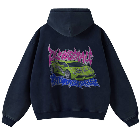 Clubserale Motorsports Zip-up (Blue Sand)