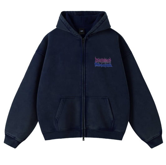Clubserale Motorsports Zip-up (Blue Sand)