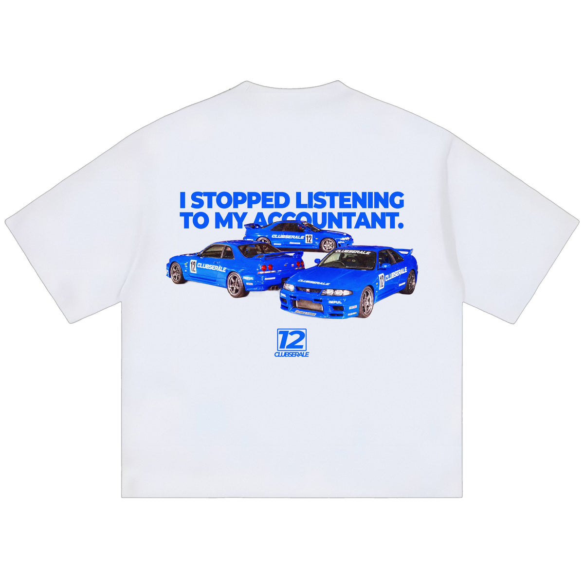R33 - 12 Racing Series Tee (White)