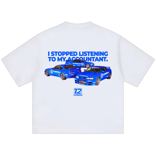 R33 - 12 Racing Series Tee (White)