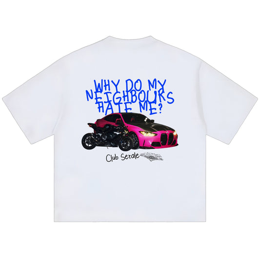 Bad Neighbour Tee (White)