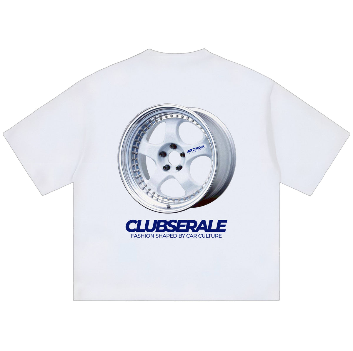 CS Works Wheels Tee (White)