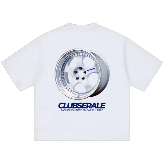 CS Works Wheels Tee (White)