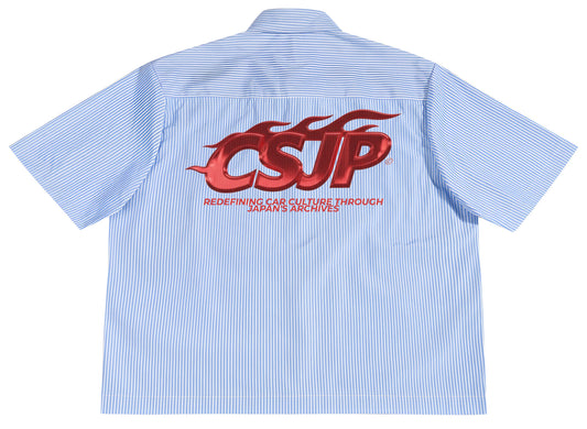 CSJP mechanic button-up shirt