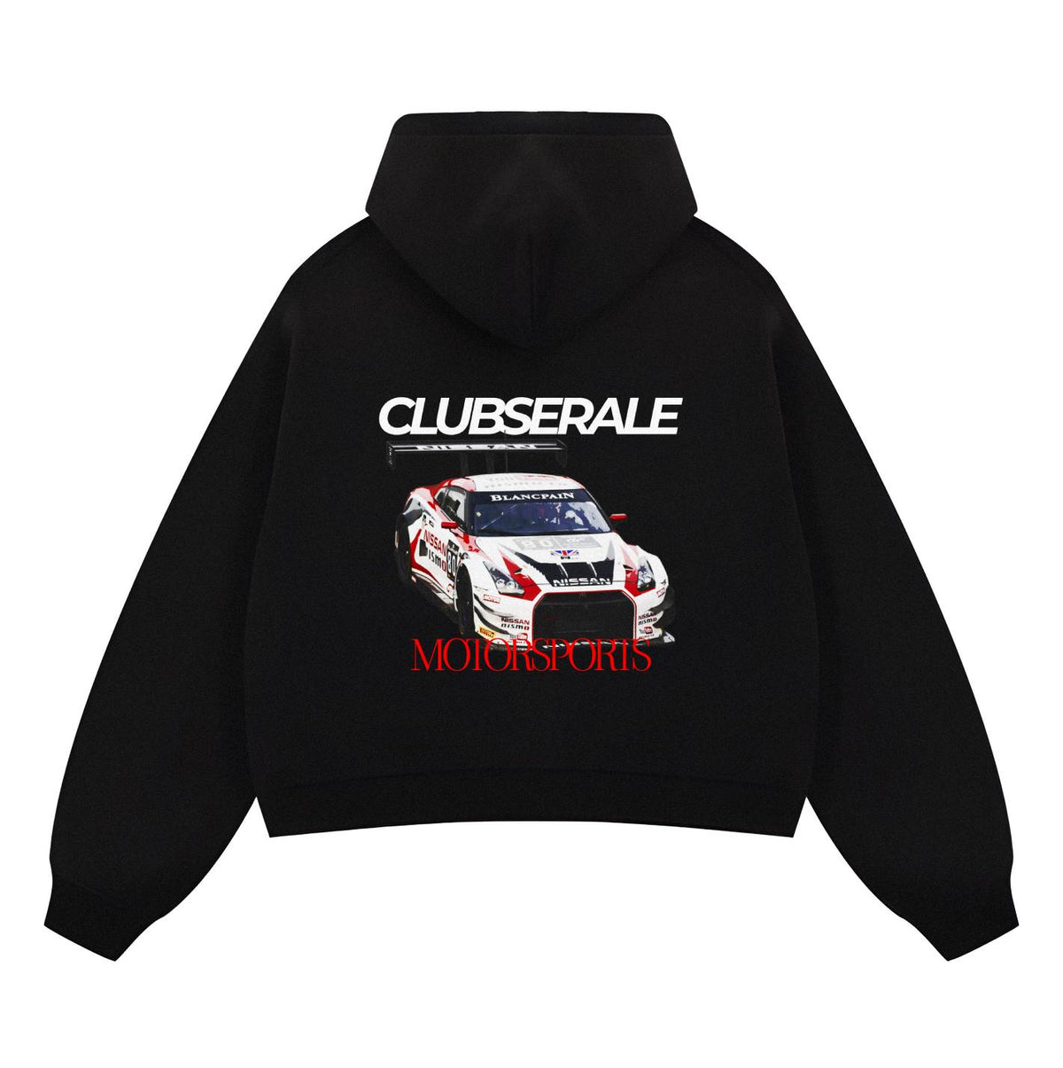 Clubserale Motorsports Cropped Zip-up