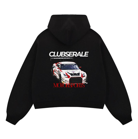 Clubserale Motorsports Cropped Zip-up