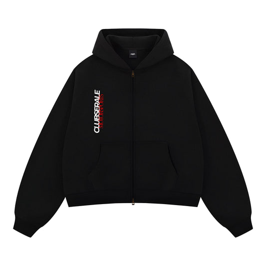 Clubserale Motorsports Cropped Zip-up