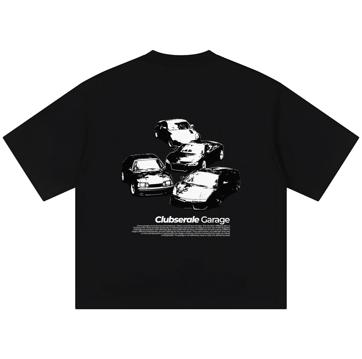 Clubserale Garage Tee (Black)