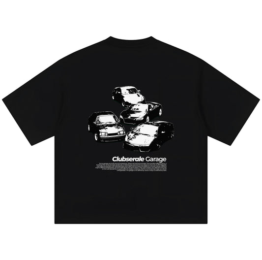 Clubserale Garage Tee (Black)