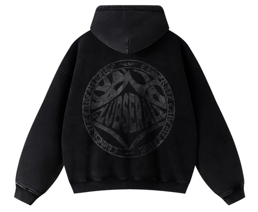 High Heat Sigil Zip-up Hoodie (Ash)