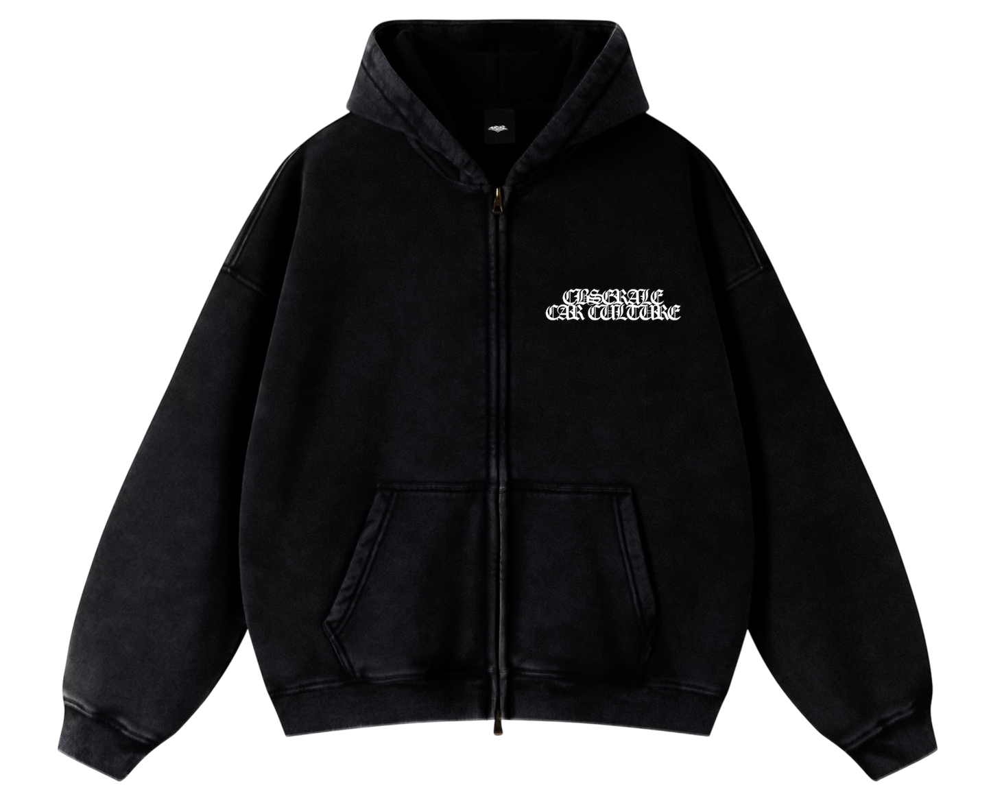 High Heat Sigil Zip-up Hoodie (Ash)