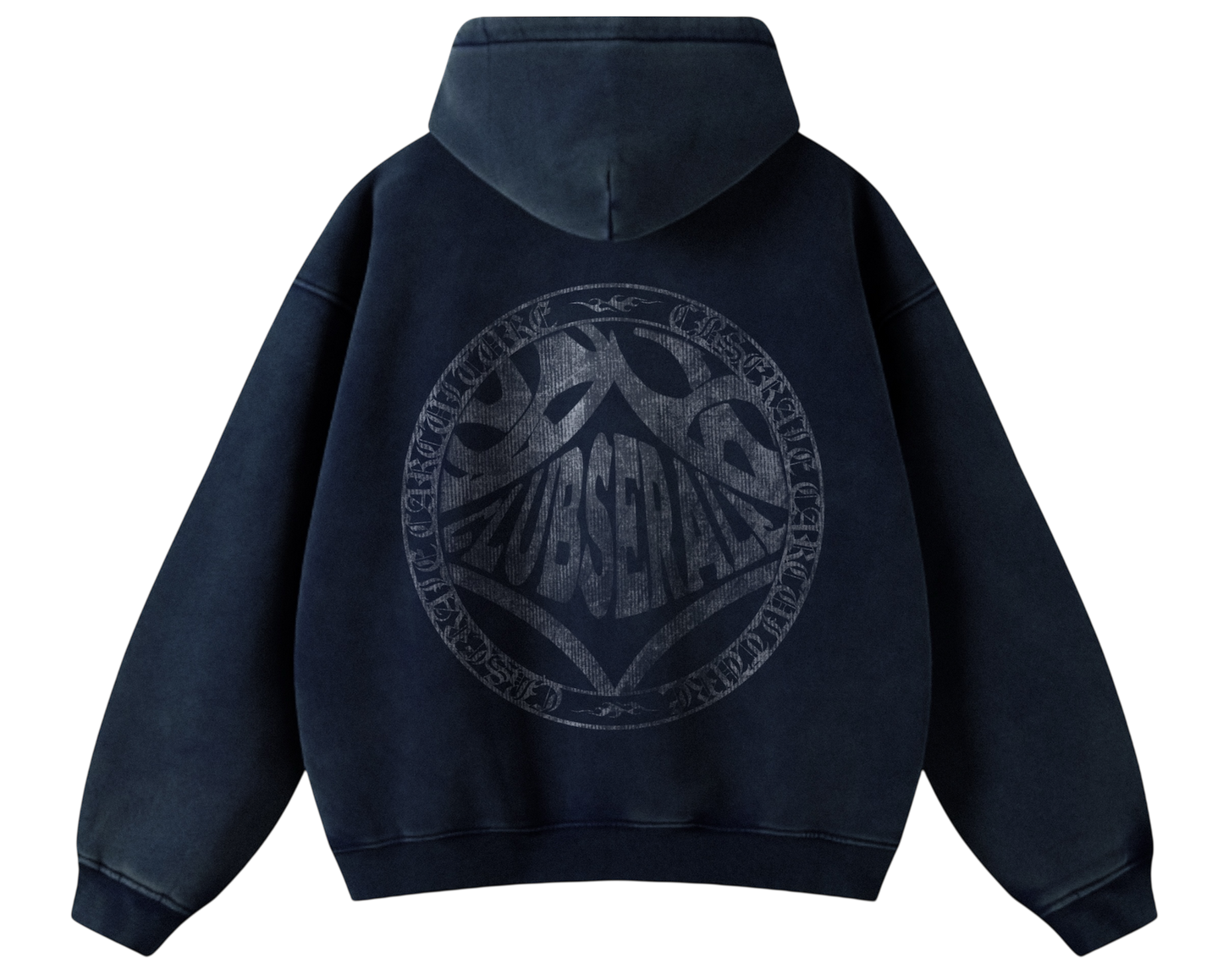 High Heat Sigil Zip-up Hoodie (Blue Sand)