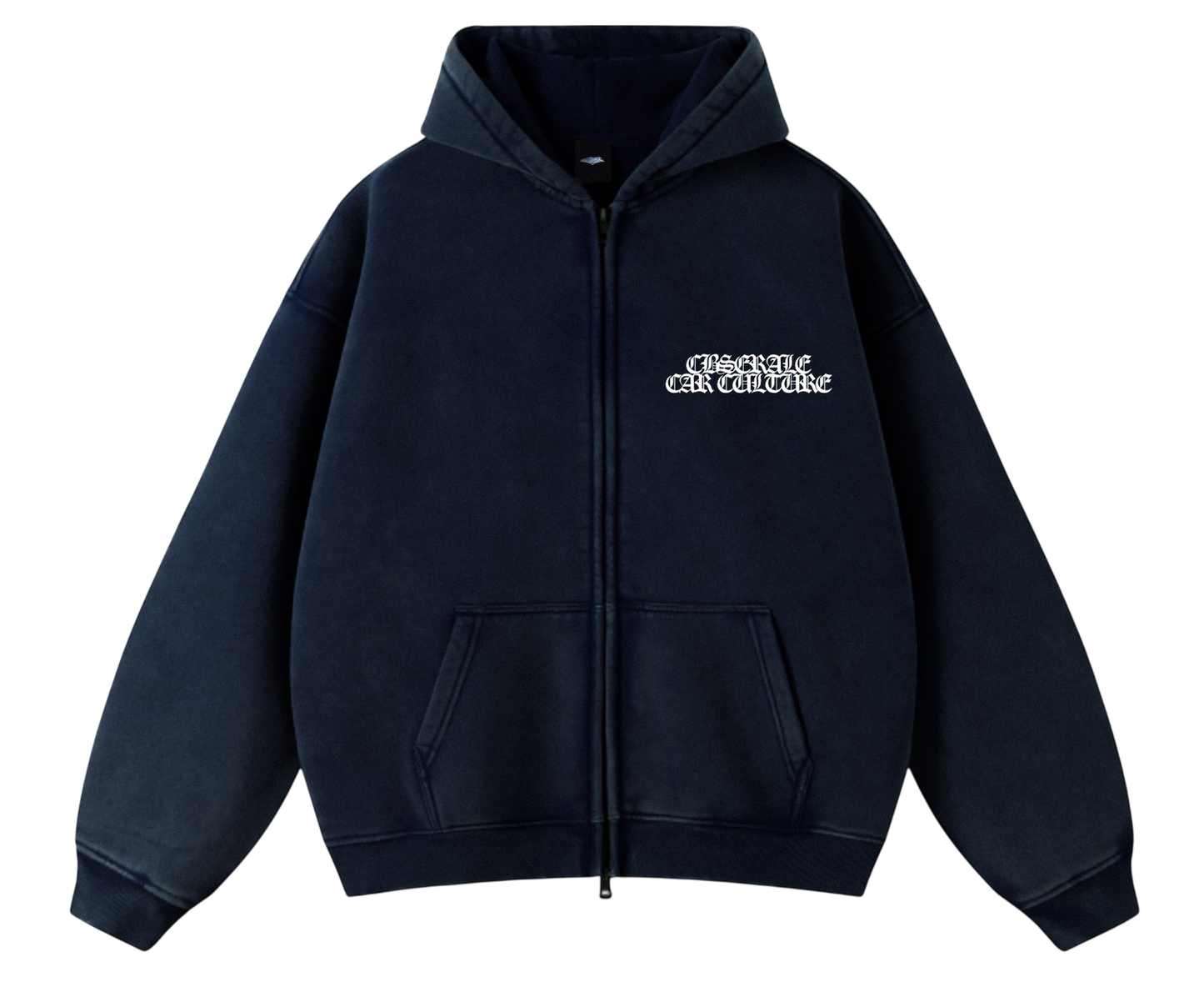 High Heat Sigil Zip-up Hoodie (Blue Sand)
