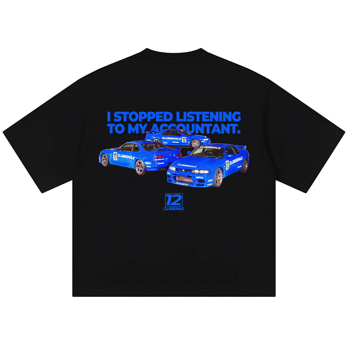 R33 - 12 Racing Series Tee (Black)