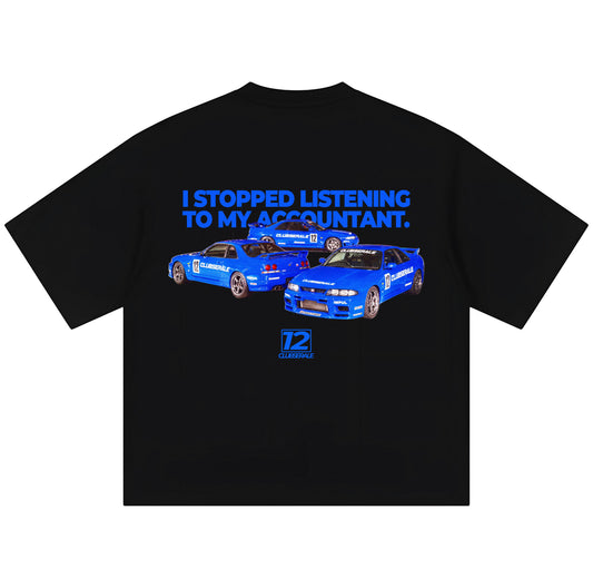 R33 - 12 Racing Series Tee (Black)