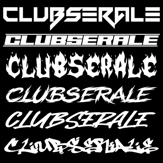 Clubserale Logo Vinyl pack 2