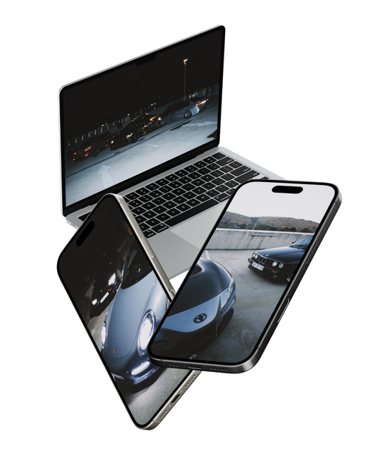 Digital Wallpapers - cinematic car shots