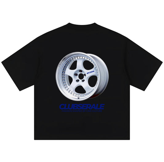 CS Works Wheels Tee (Black)